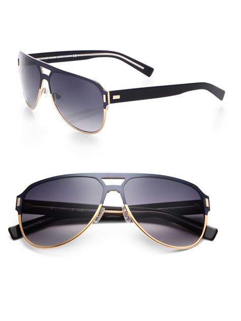 dior homme 63mm street aviator sunglasses|Dior Men's Sunglasses at Neiman Marcus.